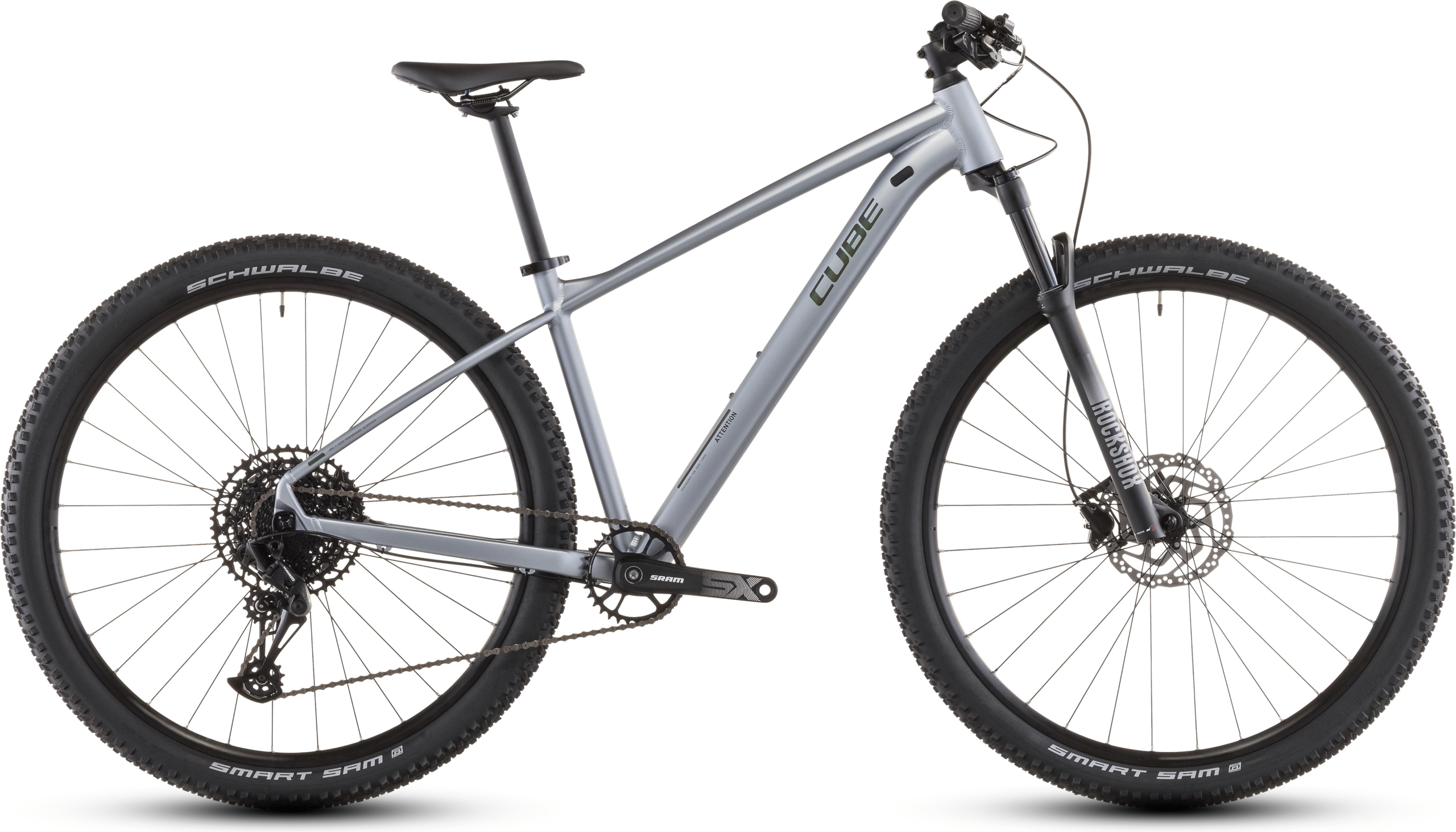 Cube Attention SLX (2026) | VTT semi-rigide 27,5/29 pouces | slategrey´n´black