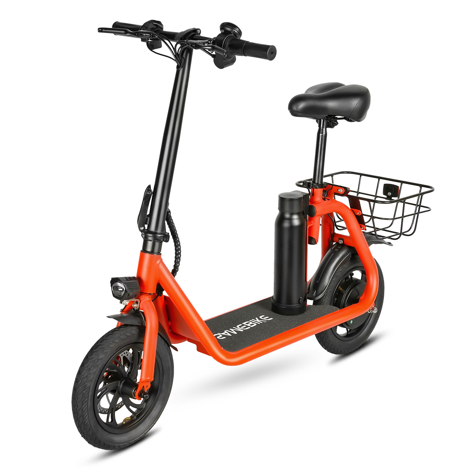 Mini trottinette électrique pliable C01 avec selle, batterie amovible