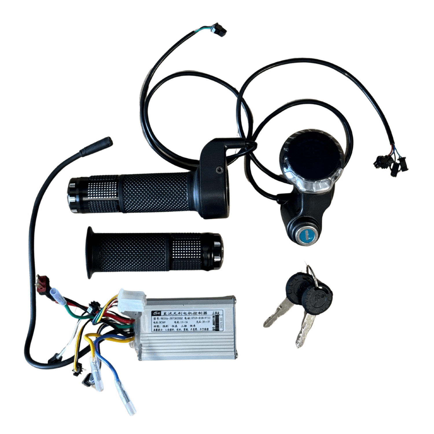 Kit poignée d’accélération gauche pour tricycle ES-35