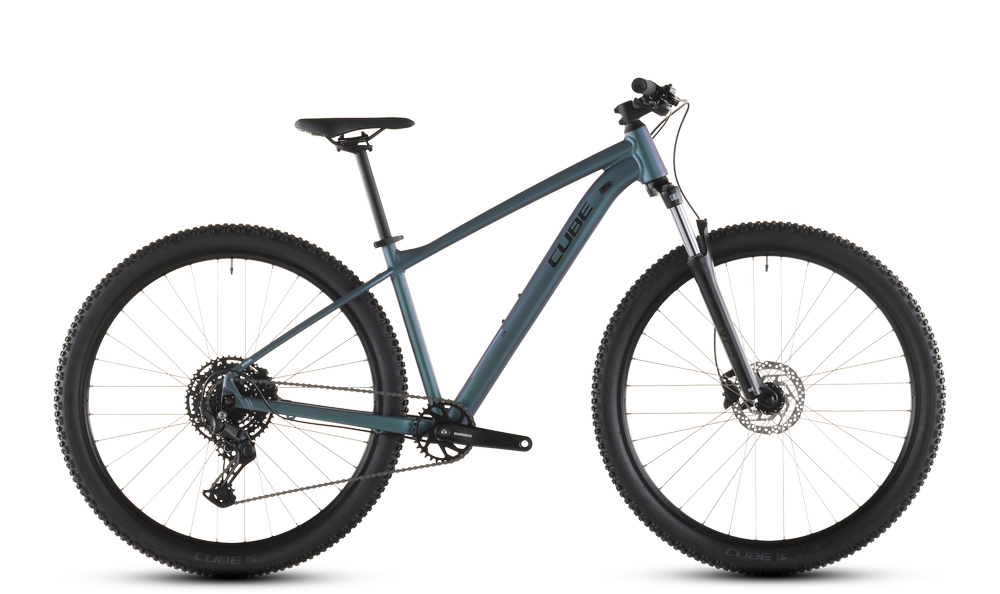 Cube Aim Pro (2026) | VTT semi-rigide 27,5/29 pouces | smaragdgrey´n´prism