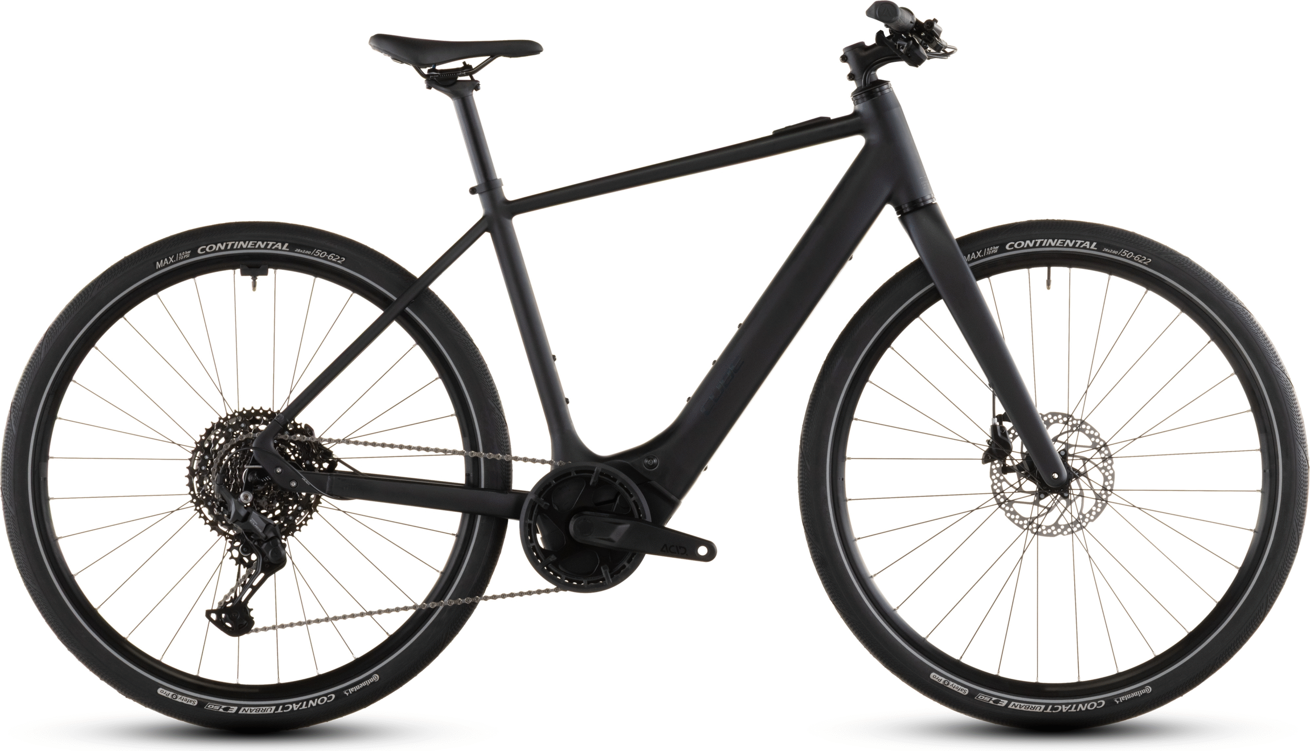 Cube Editor Hybrid Pro 400X (2026) | Vélo électrique urbain | coal´n´prism