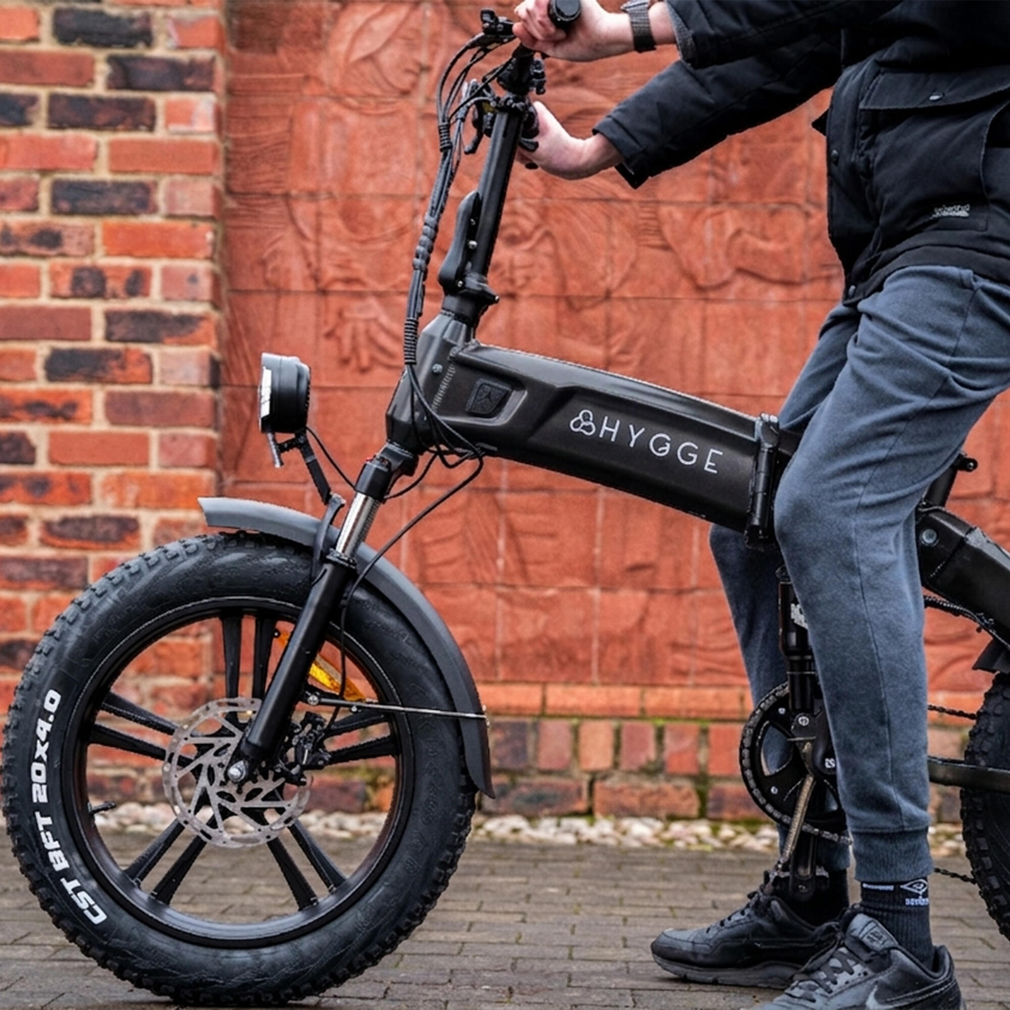 Sorø 2026 – Vélo électrique pliant Fat Tyre 48V 14,5Ah – Noir obsidien