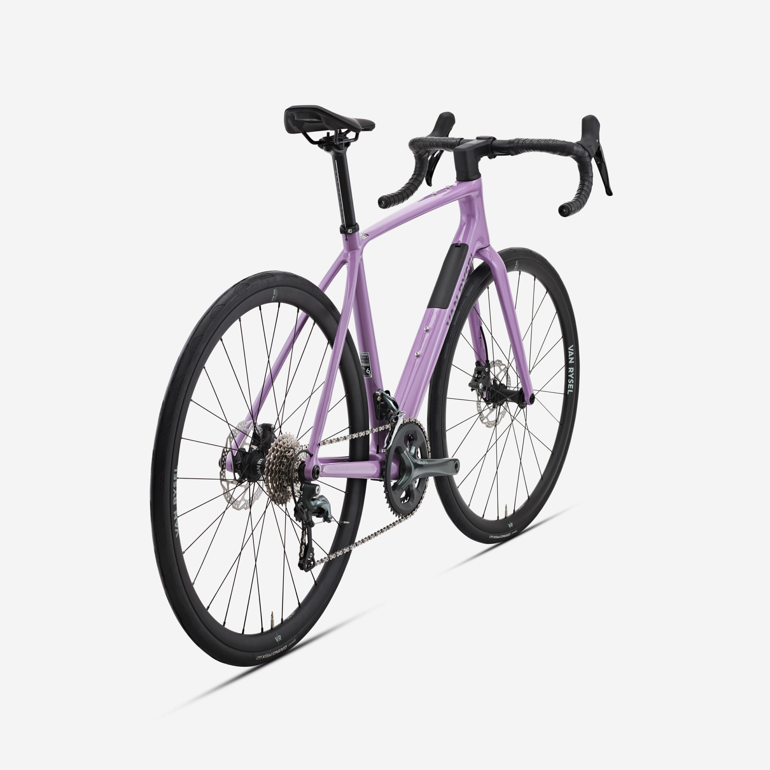 Vélo de route carbone Shimano Tiagra 2x10v, EDR CF violet