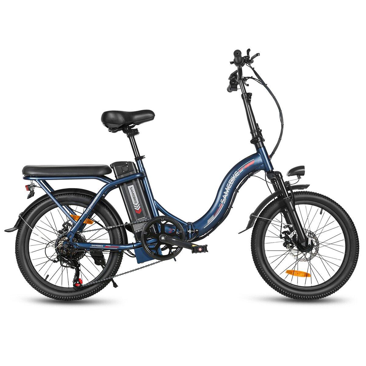 Vélo électrique pliant SAMEBIKE CY20, batterie 36 V 12 Ah, 20 x 2,35 pouces