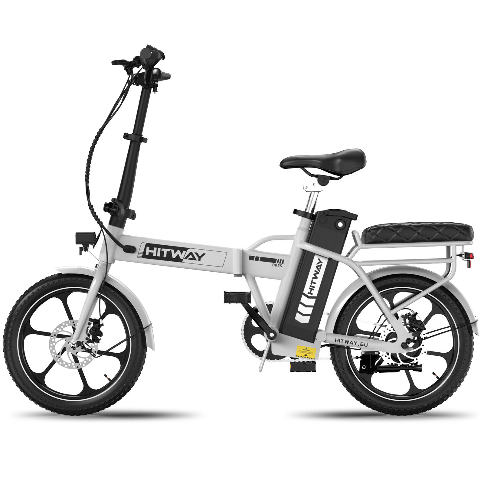 Vélo électrique pliant 16″ 13ah 100km BK5 APP