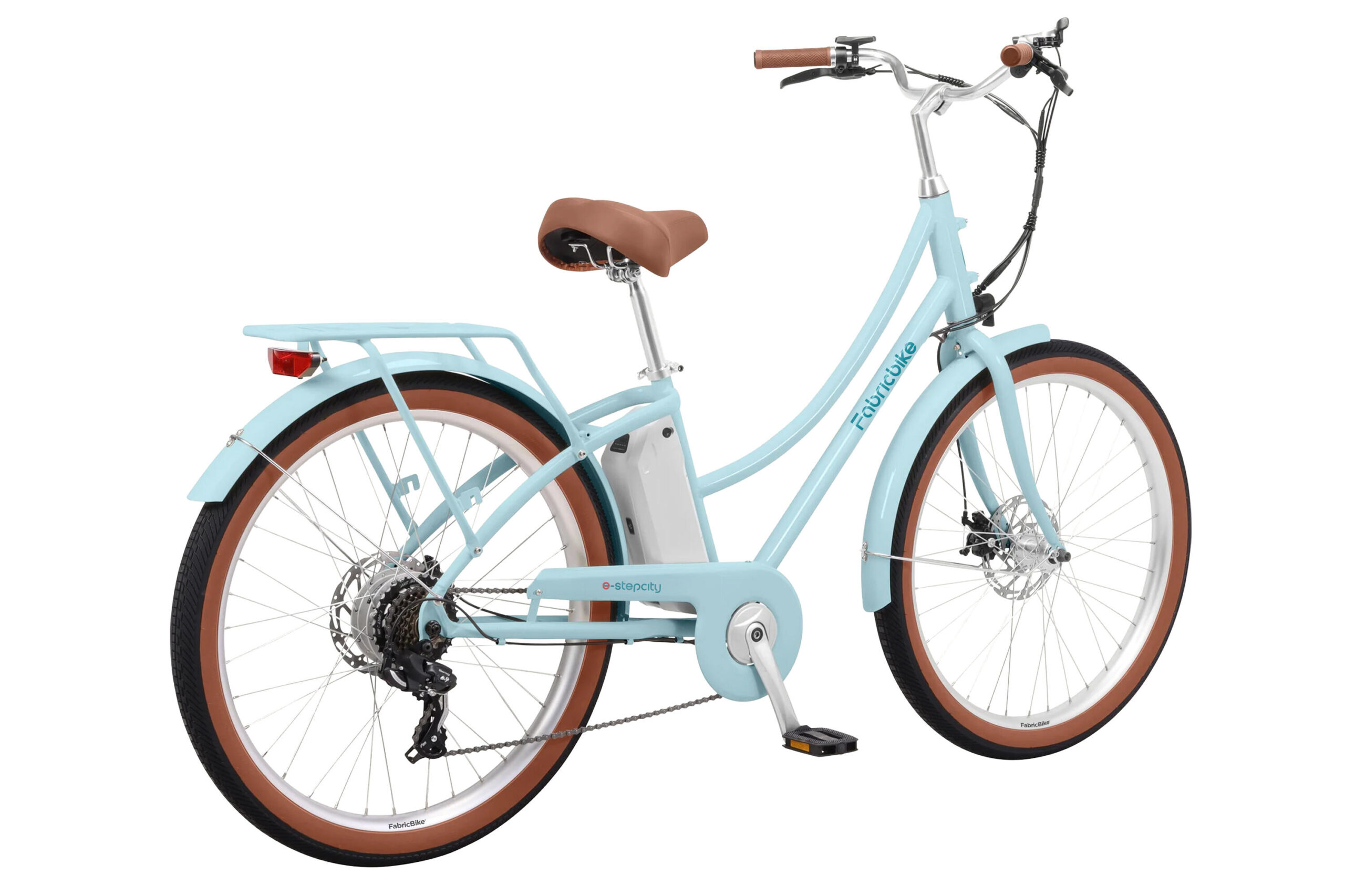 E-Stepcity Vélo Électrique – 250W, 36V, 60 km, Shimano 7V. Blue