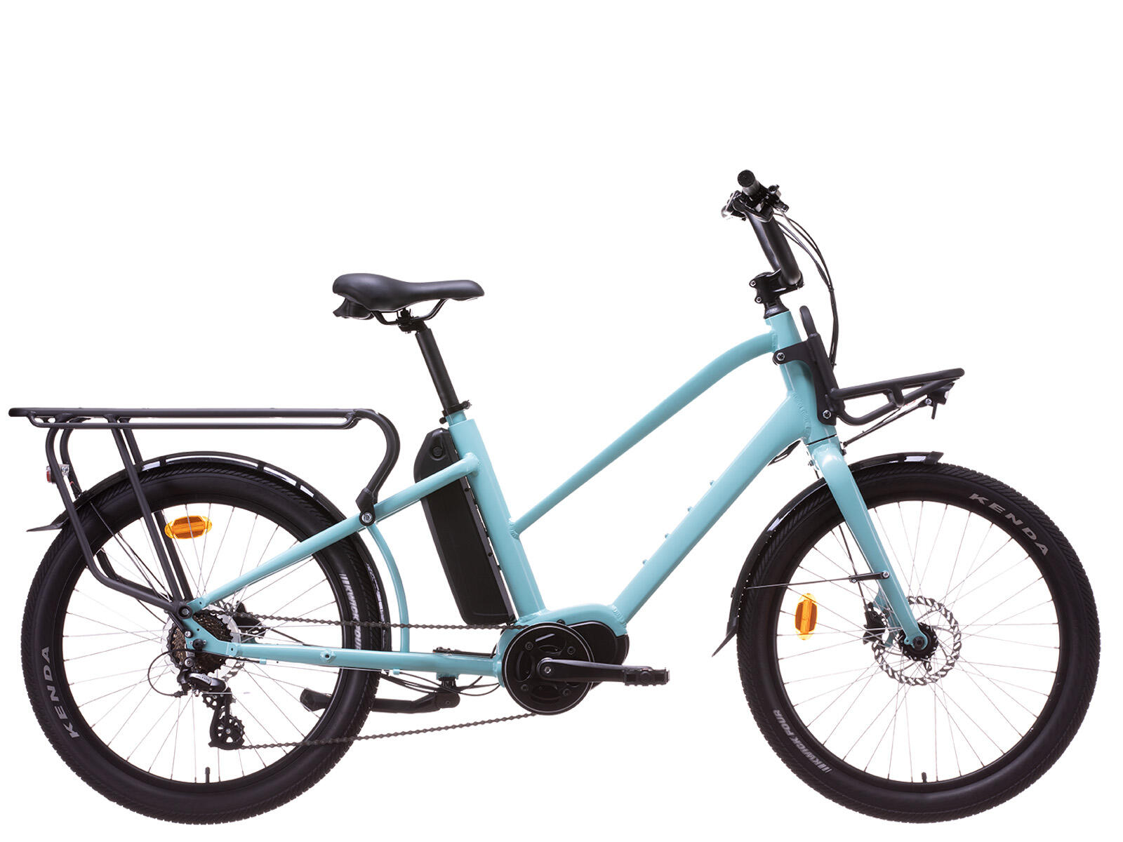 VÉLO CARGO LONGTAIL BERAUD, MOTEUR CENTRAL, BATTERIE 13Ah