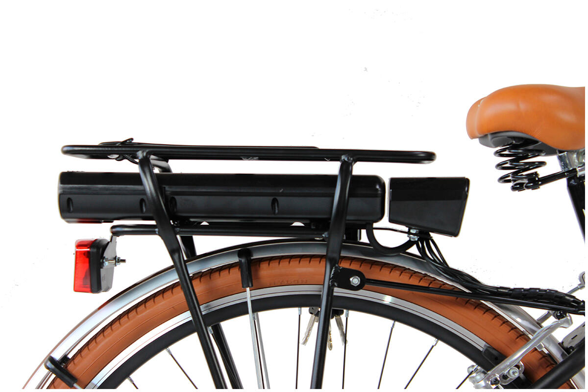 Vélo électrique de ville Dolce Vita by Canellini Homme avec sacoches – Beige