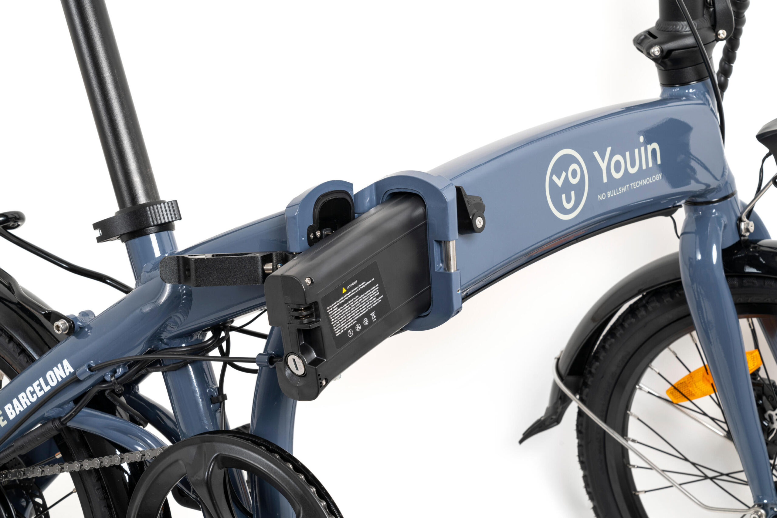 Vélo électrique pliant urbain Youin Barcelona 20″ 250W 45km
