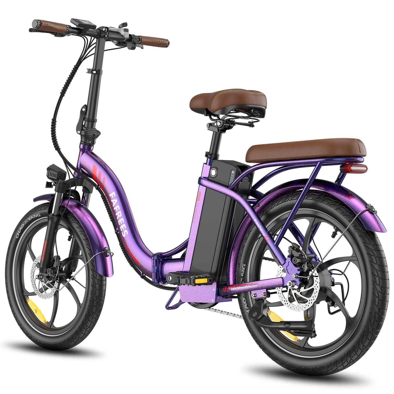 Vélo Électrique FAFREES F20+ Pro 250W 36V25Ah 20″ Violet Rose