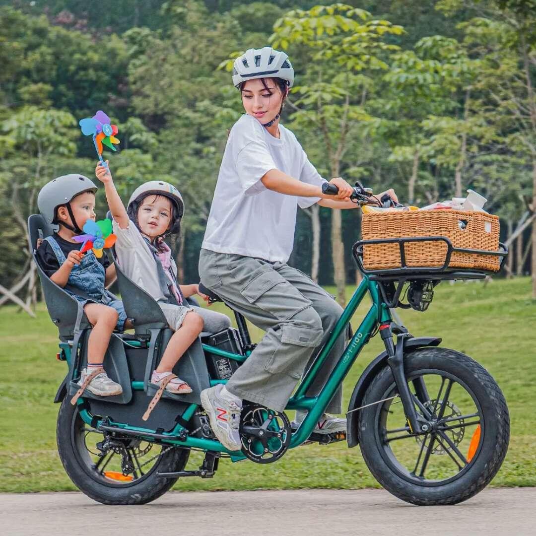 Second Life – Vélo électrique d’occasion Fiido T2 Cargo 7 V 1 000 W