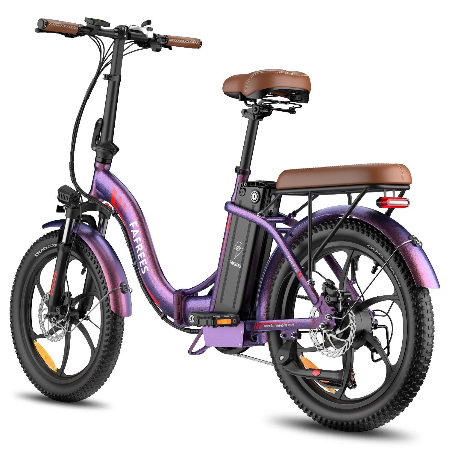 Vélo Électrique FAFREES F20 Pro 250W 36V20Ah 20″ Violet Rose