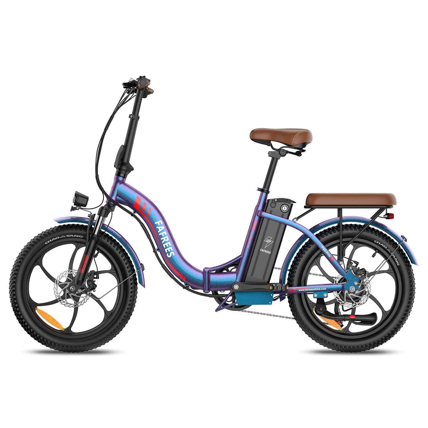 Vélo Électrique FAFREES F20 Pro 250W 36V20Ah 20″ Bleu Aurore