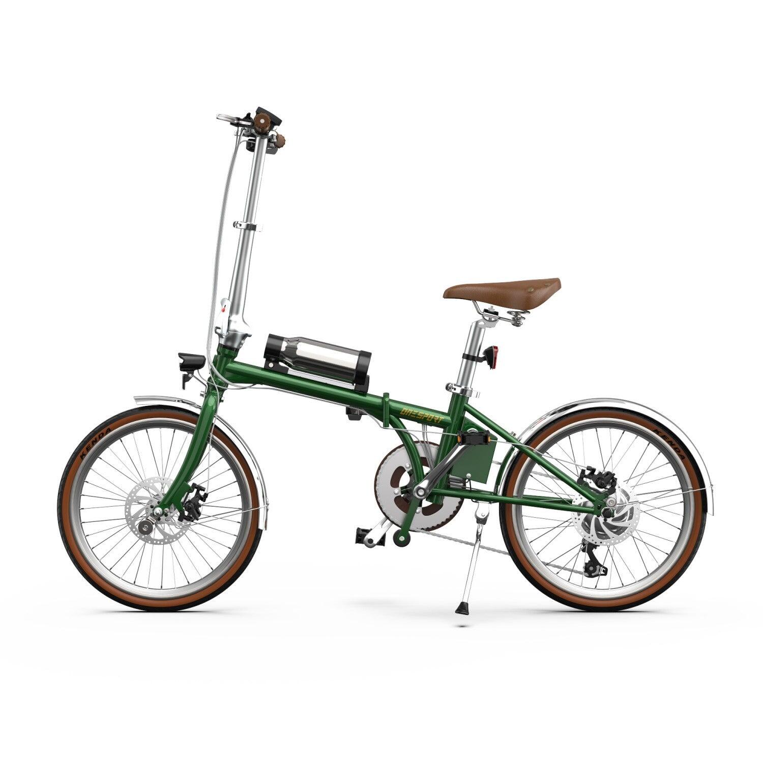 Vélo Électrique ONESPORT OT02 PRO 250W 36V5.2AH 20″ Vert