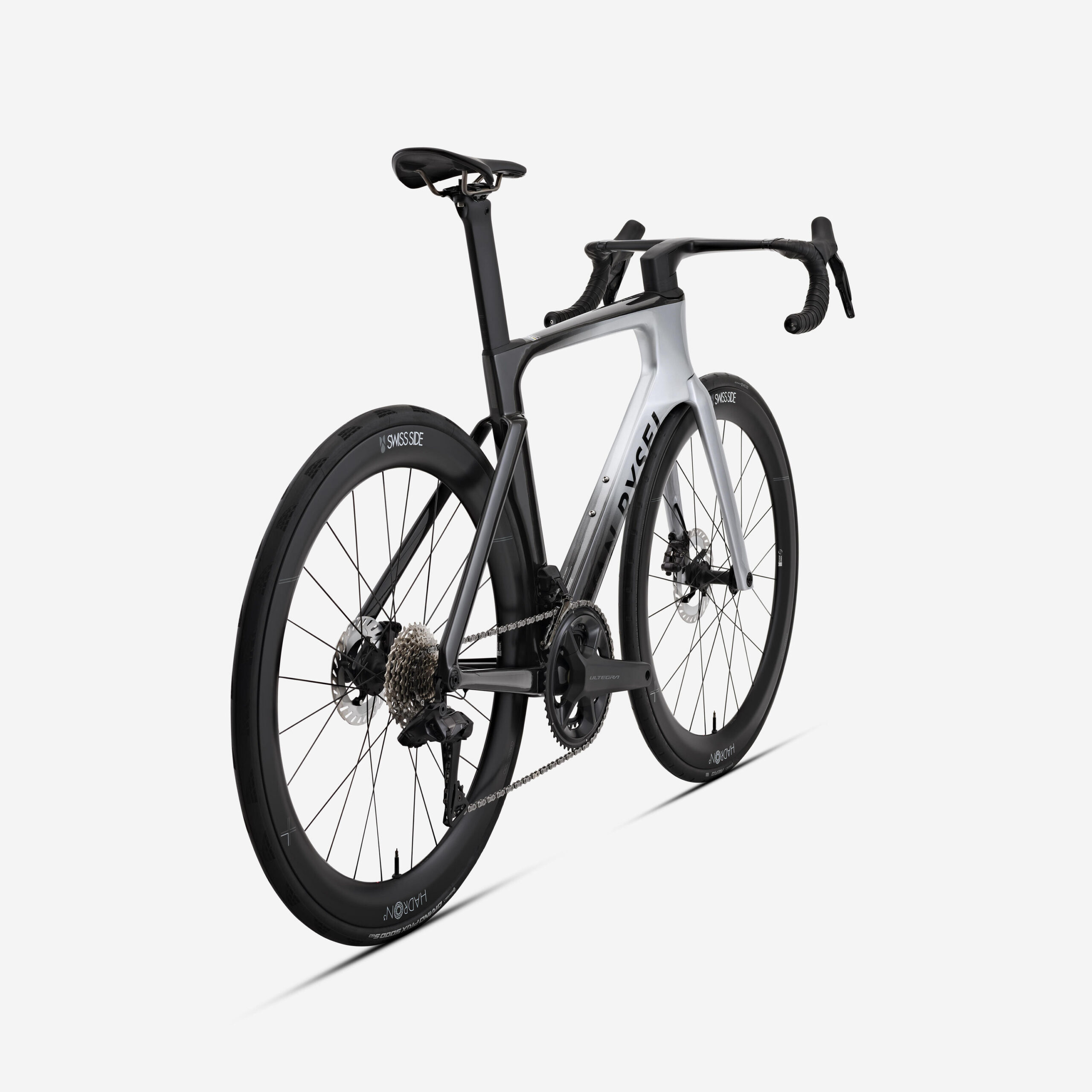 Vélo de route Shimano Ultegra DI2 2x12v capteur de puissance, RCR-F Pro gris