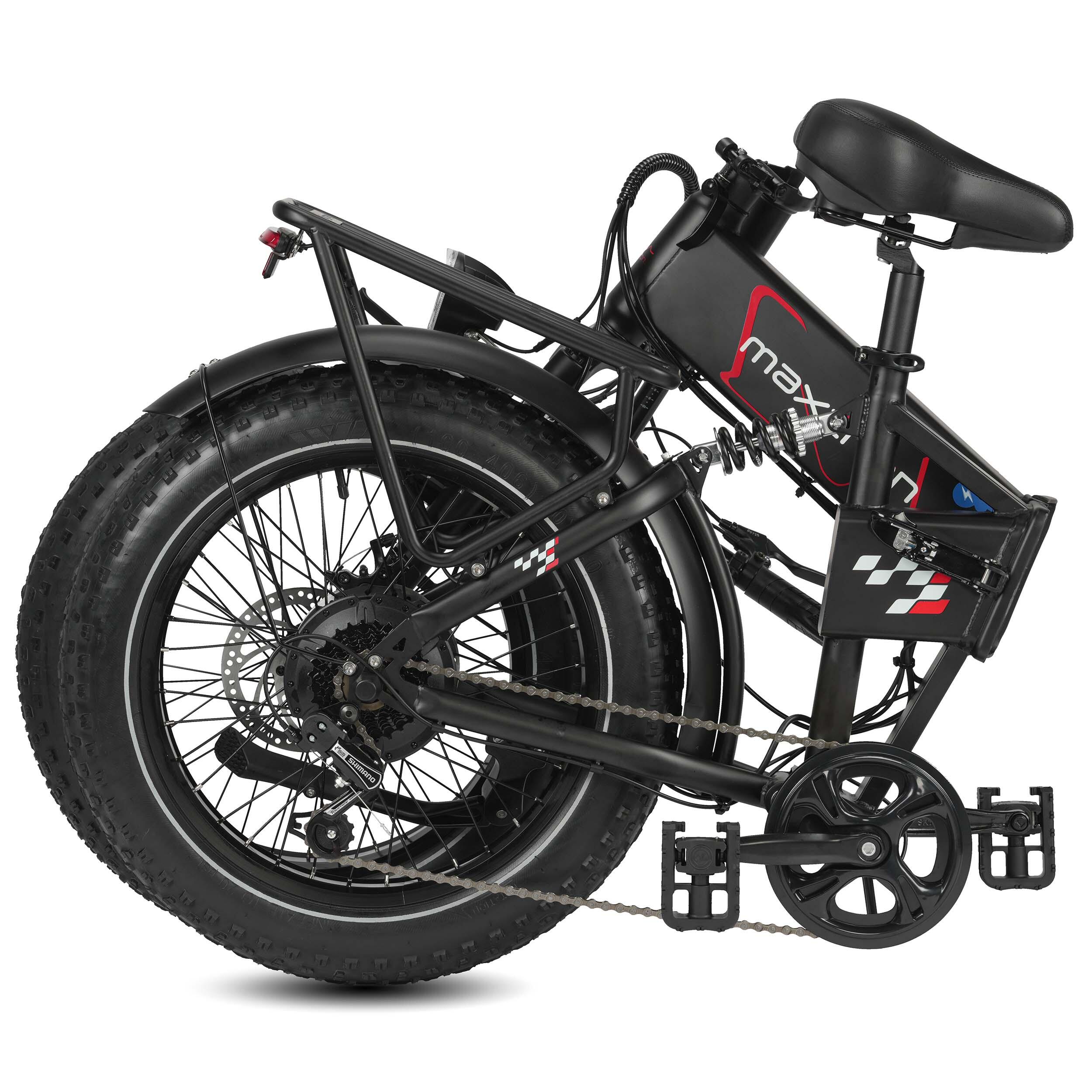 Polaris Vélo Électrique Pliant 20×4.0 Fat Bike 48V 13Ah Shimano 7 Vitesses