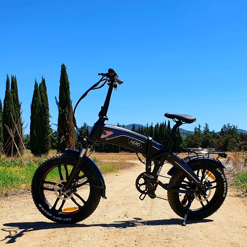 Vélo électrique Nasa Noir-Bleu par Tucano Bikes