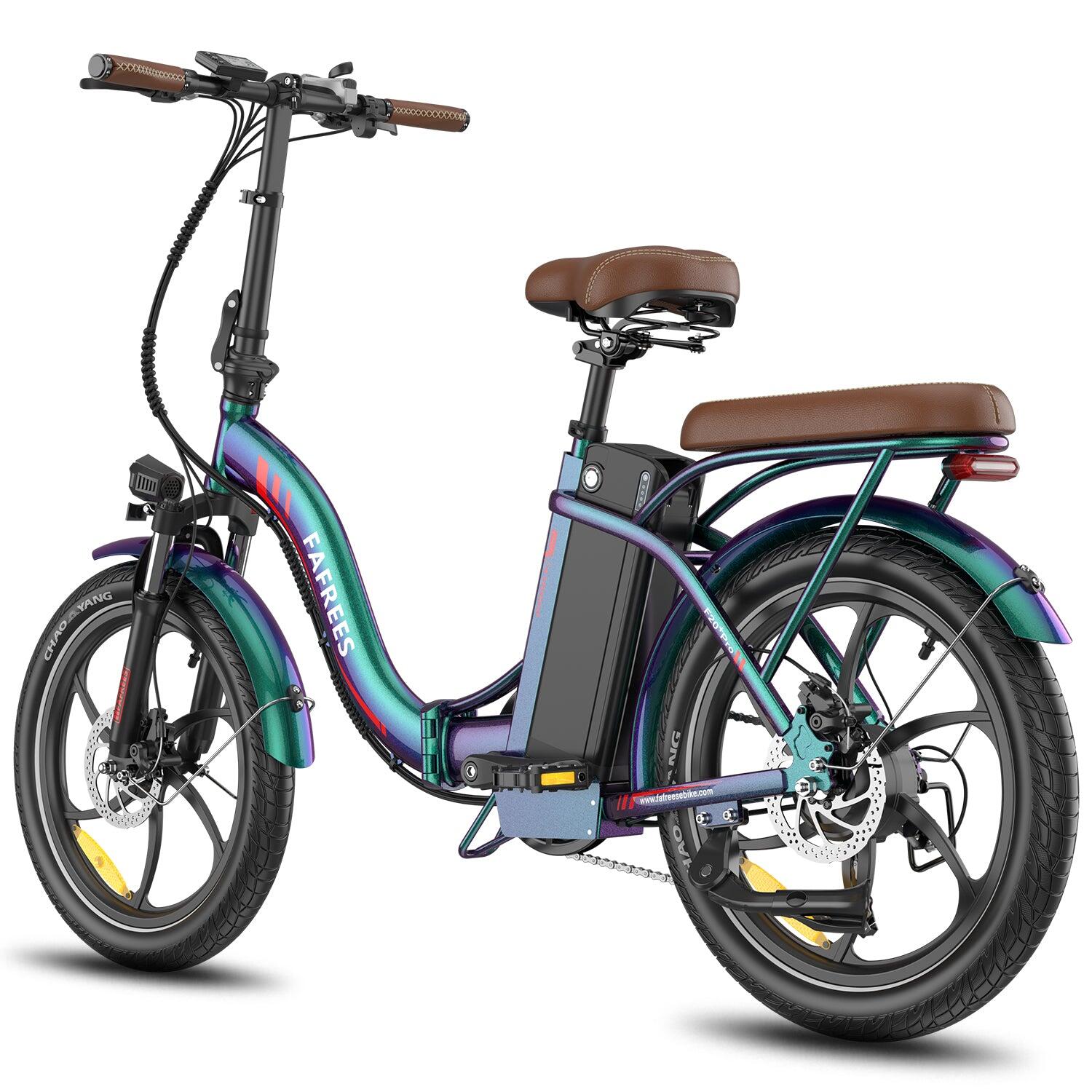 Vélo Électrique FAFREES F20+ Pro 250W 36V25Ah 20″ Vert éblouissant