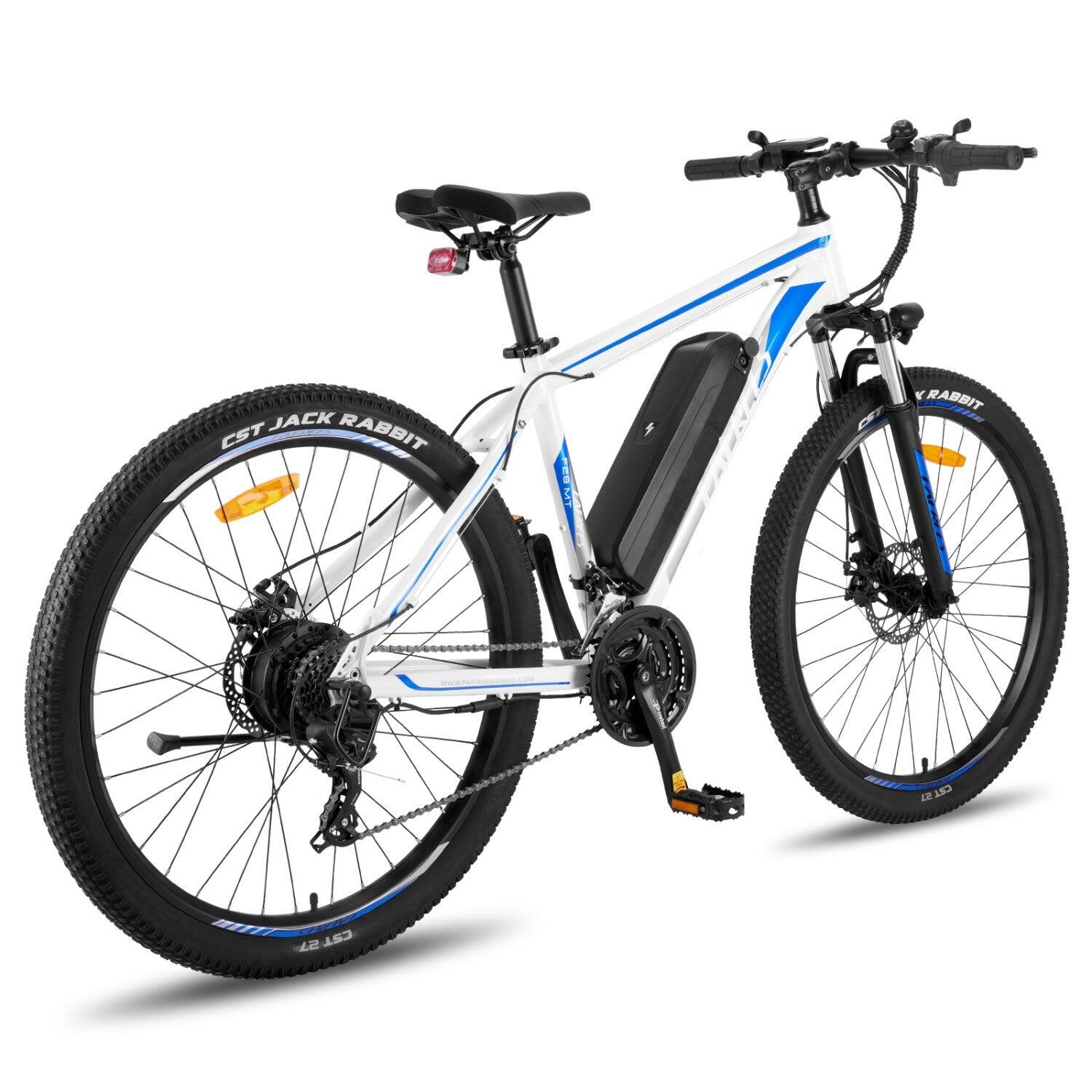 Vélo Électrique FAFREES F28 MT 250W 36V15Ah 27,5″ Blanc-Bleu