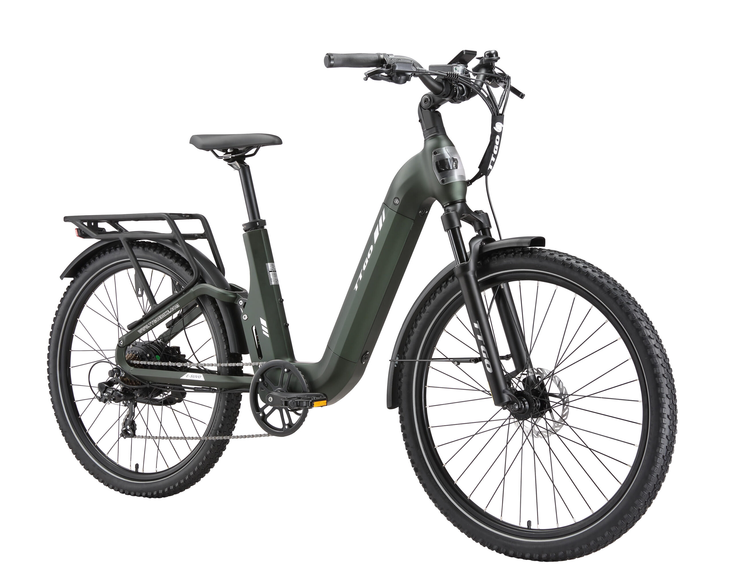 E-SUVO Vélo électrique 27,5″ 48V 250W 120km 70Nm suspendu
