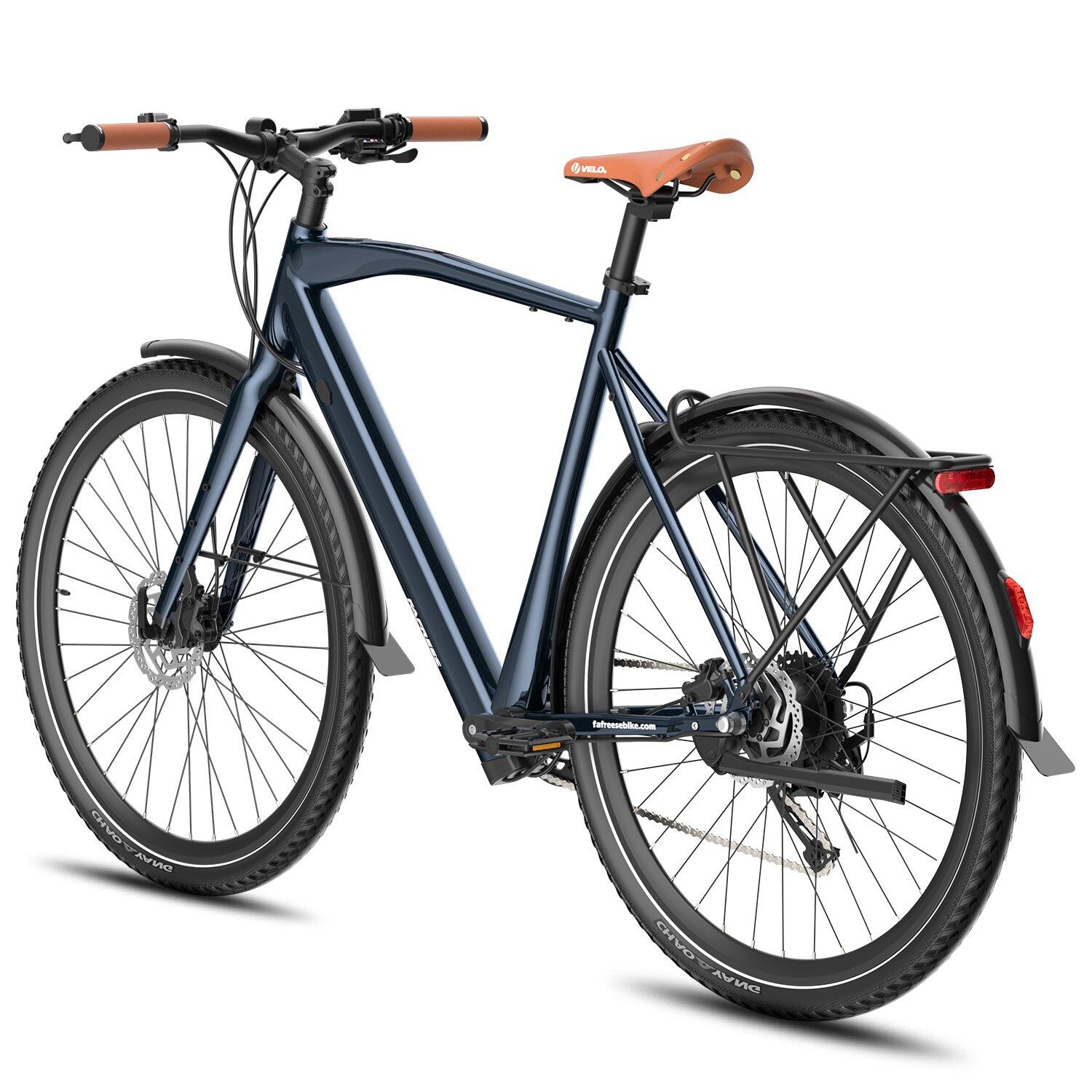 Vélo électrique adulte F700M, moteur 250W, batterie 36V 10Ah, 9 vitesses, 25km/h