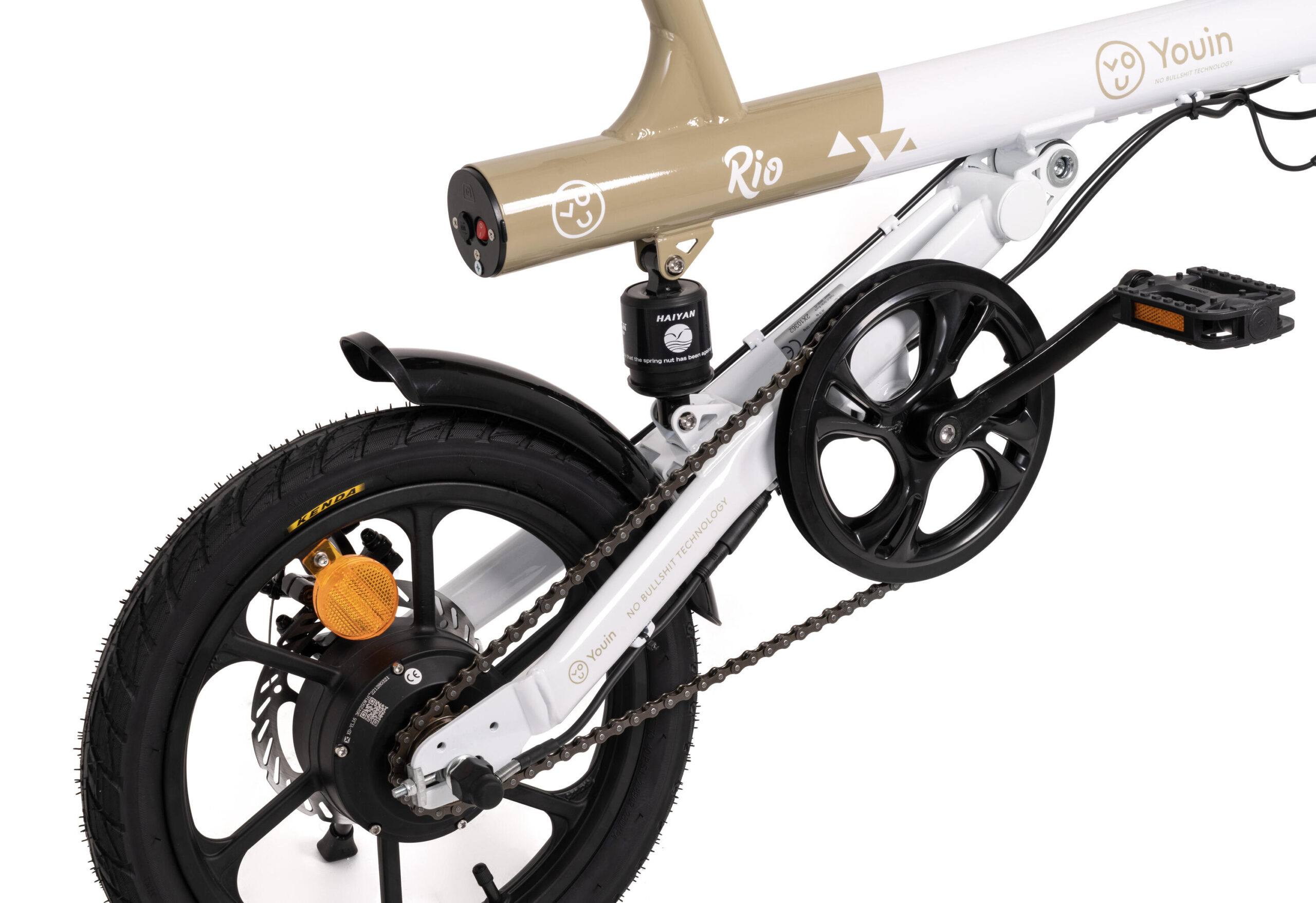 Vélo électrique pliable YOUIN Rio BK0500 16″ 250W 45 km