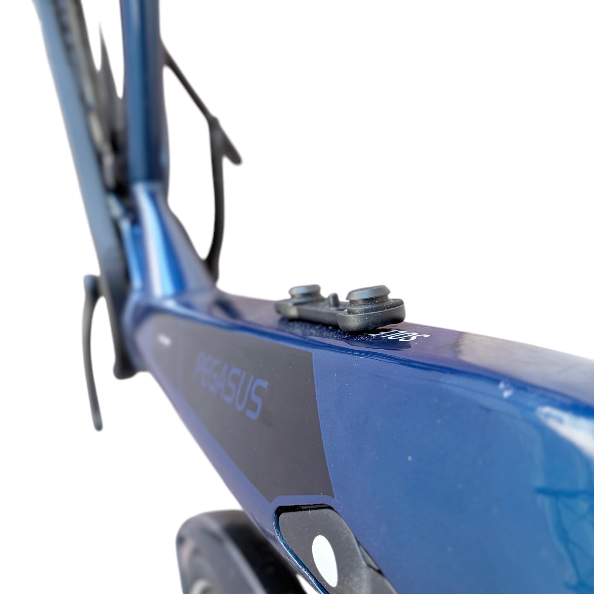 Hillmiles Milezoom 1 Vélo Électrique 20″ Autonomie 180km Batterie 52V31.2Ah Tout suspendu Frein à disque hydraulique fat bike,Bleu