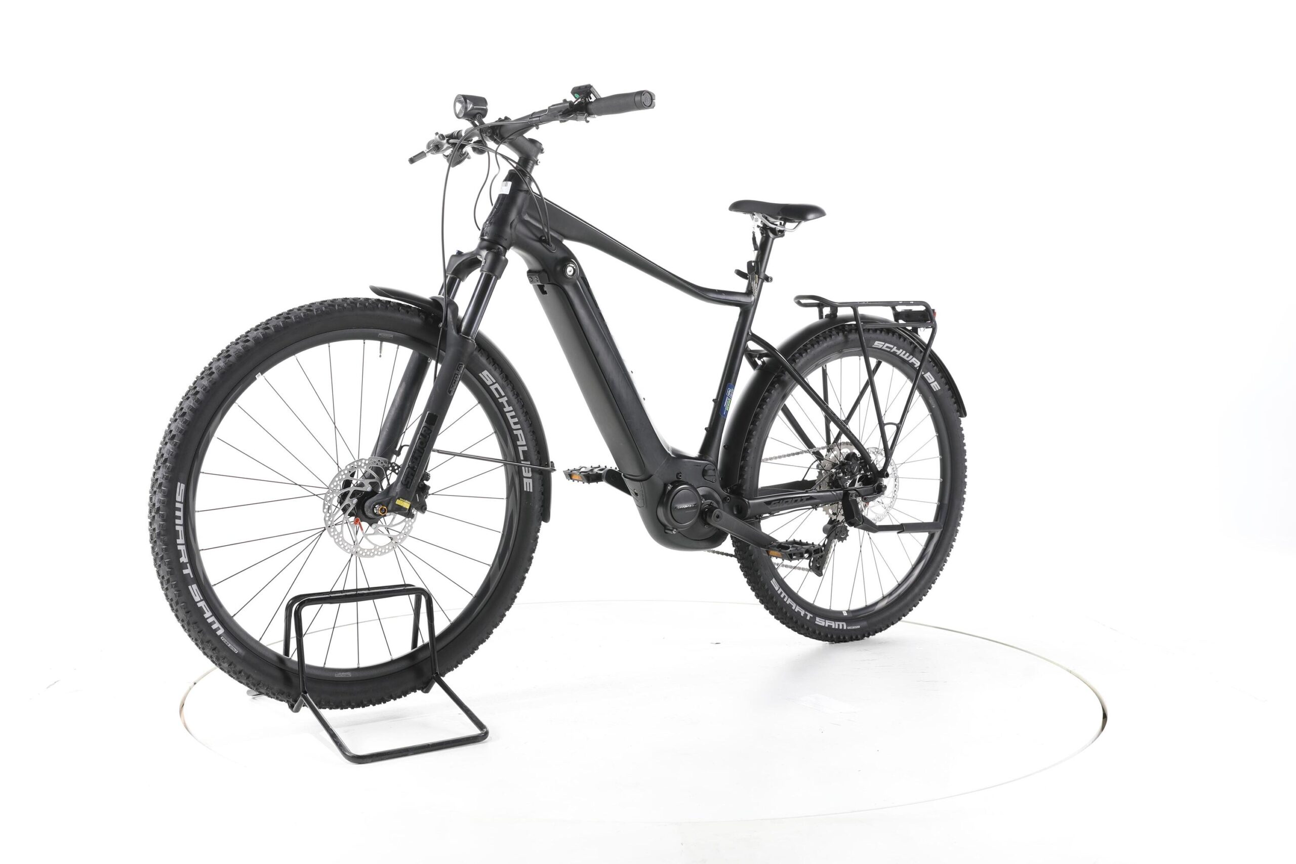 Vélo GTT HILAND BIKES VTT 26″ Aluminium SHIMANO 21 Vitesses Freins à disques Suspension avant,blanc