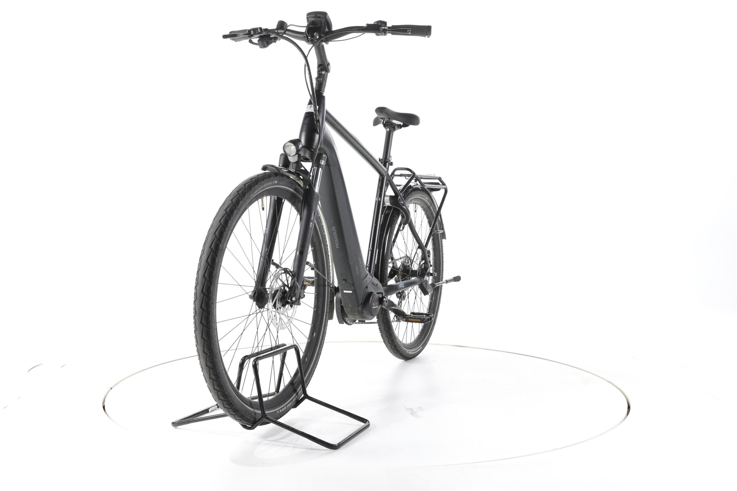 Vélo VTT haut de gamme – LICORNE – Noir/Vert citron – 2 freins à disque – 21 vitesses – pour randonnée