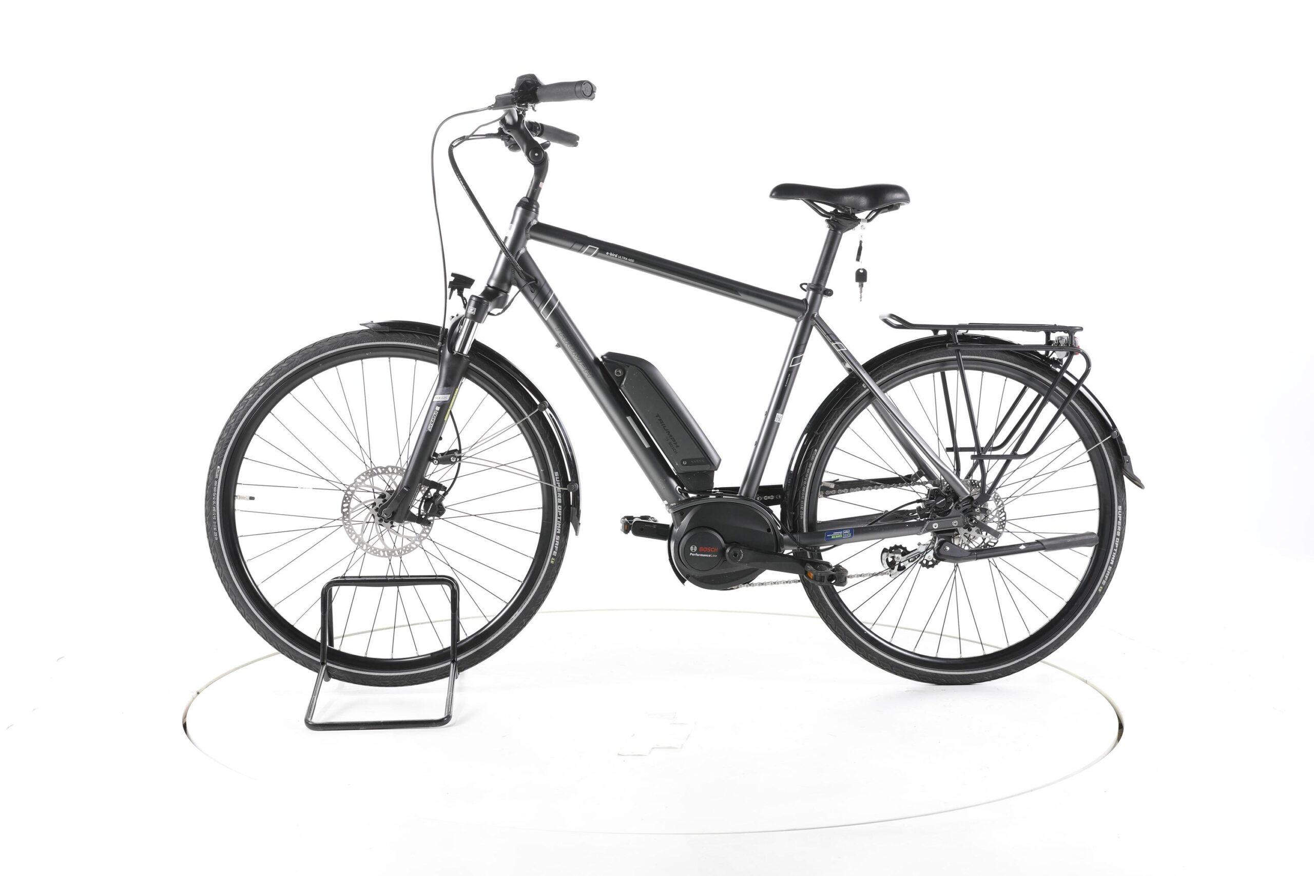 Vélo Enfant 14″ URBAN SKATE Garçon ( taille 90 cm à 105 cm ) Vert & Rouge équipé de 2 Freins, Gourde, Porte gourde, Plaque avant