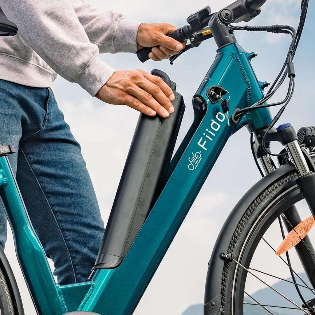 Second Life – Vélo électrique urbain vert Fiido C11 PRO