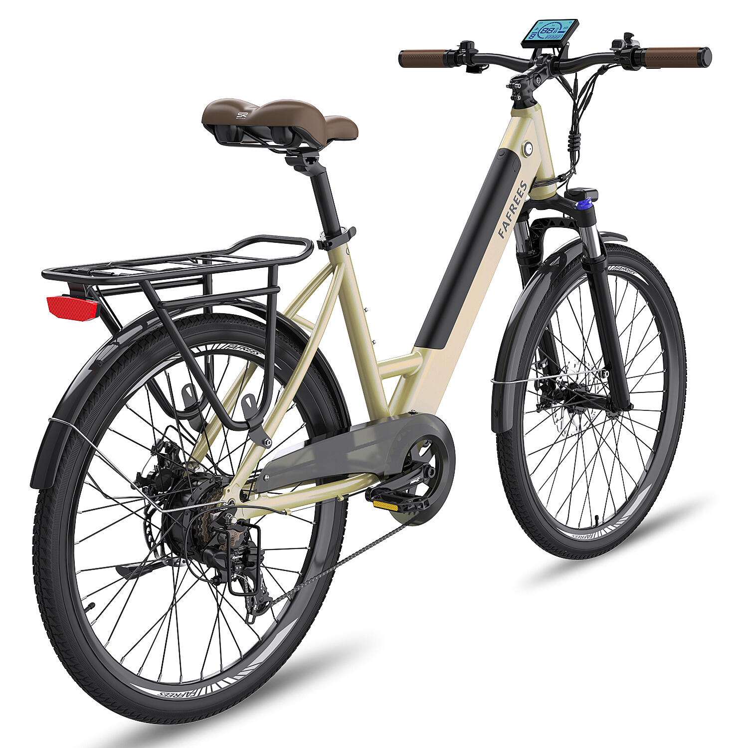 Vélo électrique urbain Fafrees F26 Pro, moteur 250 W, batterie 36 V 14,5 Ah