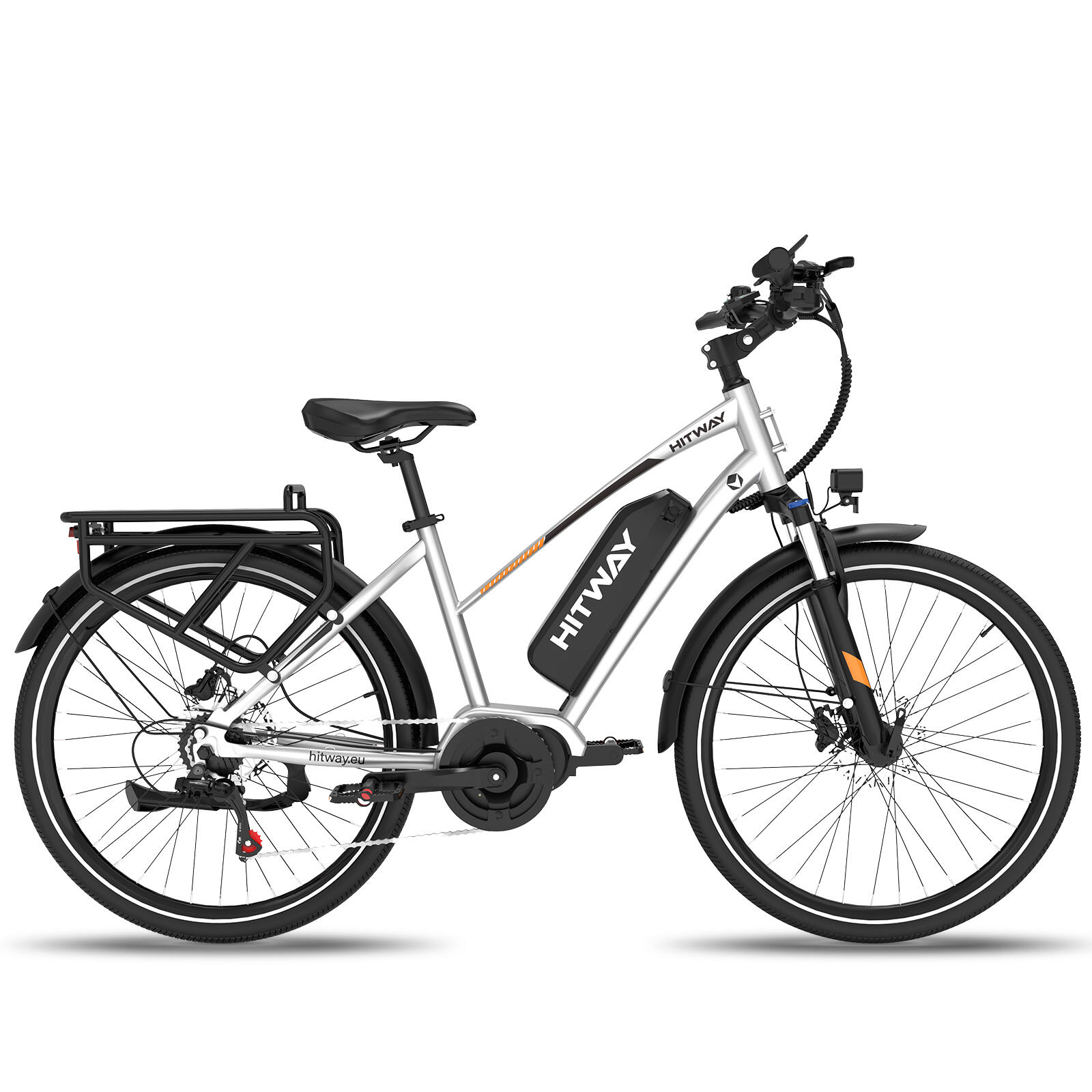 Vélo électrique de ville moteur central capteur couple 150 km BK-U1