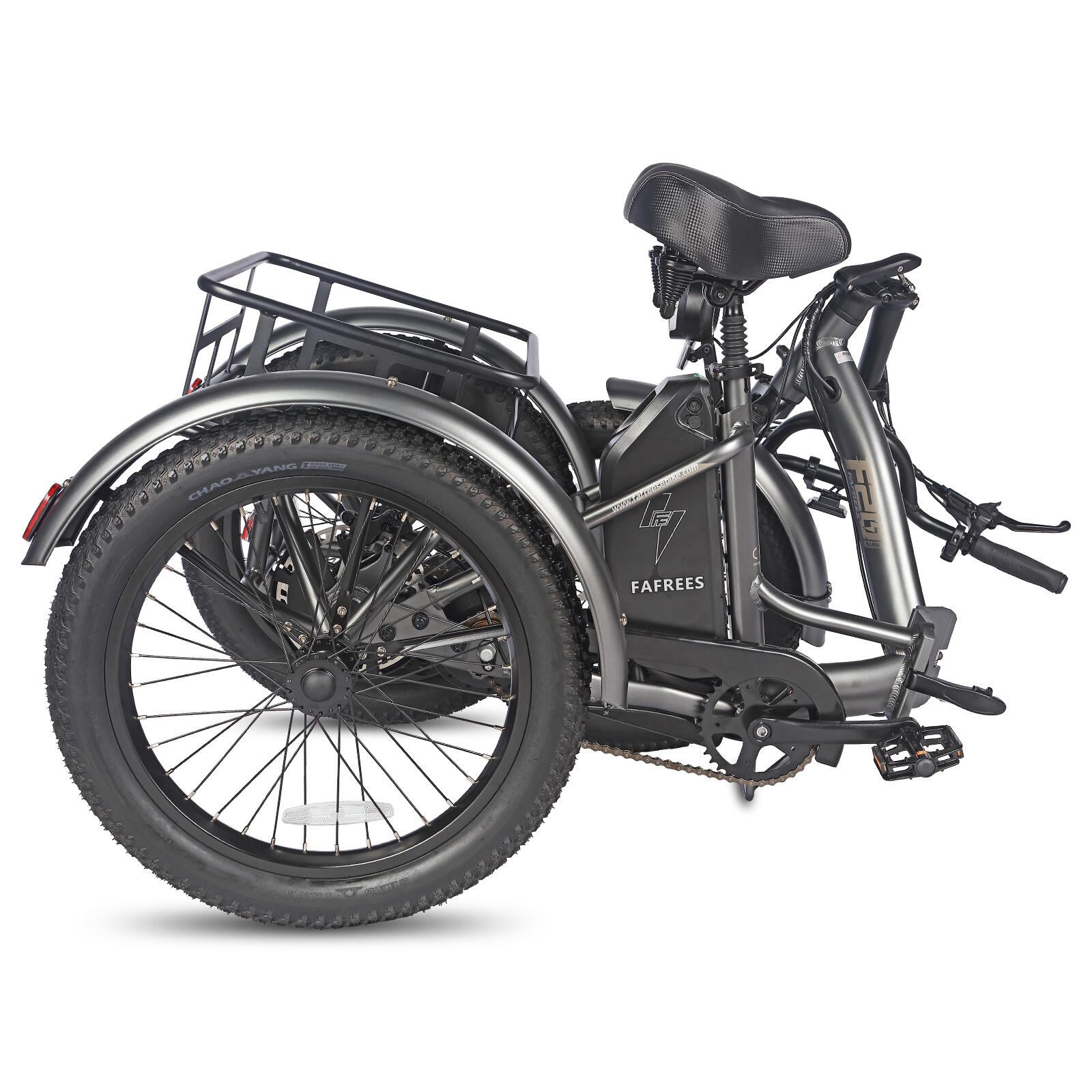 Tricycle électrique Fafrees F20 Mate homologué route avec batterie 48 V 21 Ah