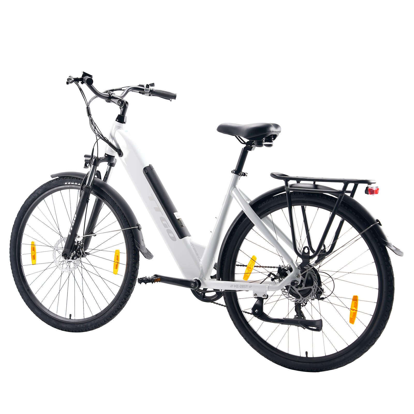 HZ28ST Vélo électrique 28″ 36V 250W 110km Shimano 7 vitesses ville