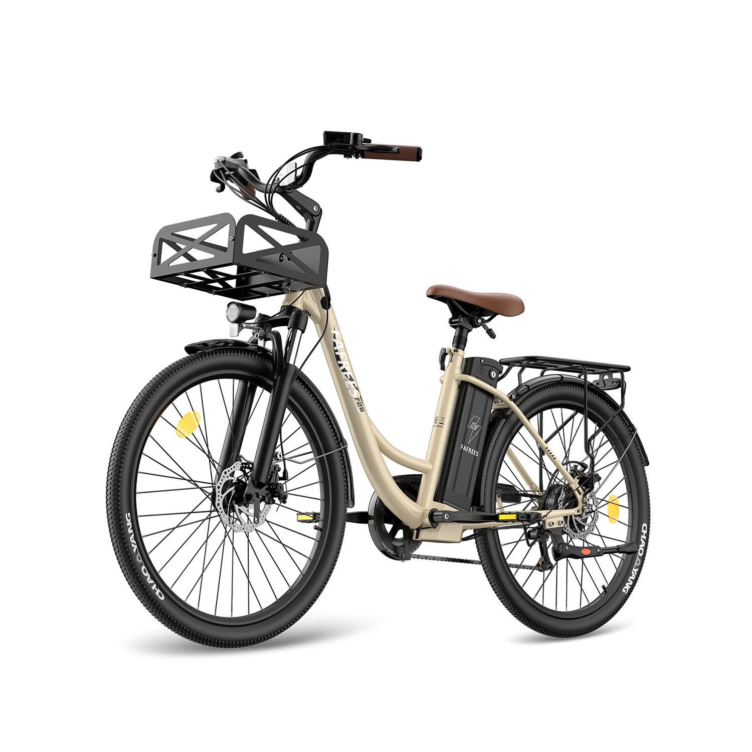 Vélo électrique FAFREES F26 Lasting 250W Batteries 36V25Ah Blanc Ivoire