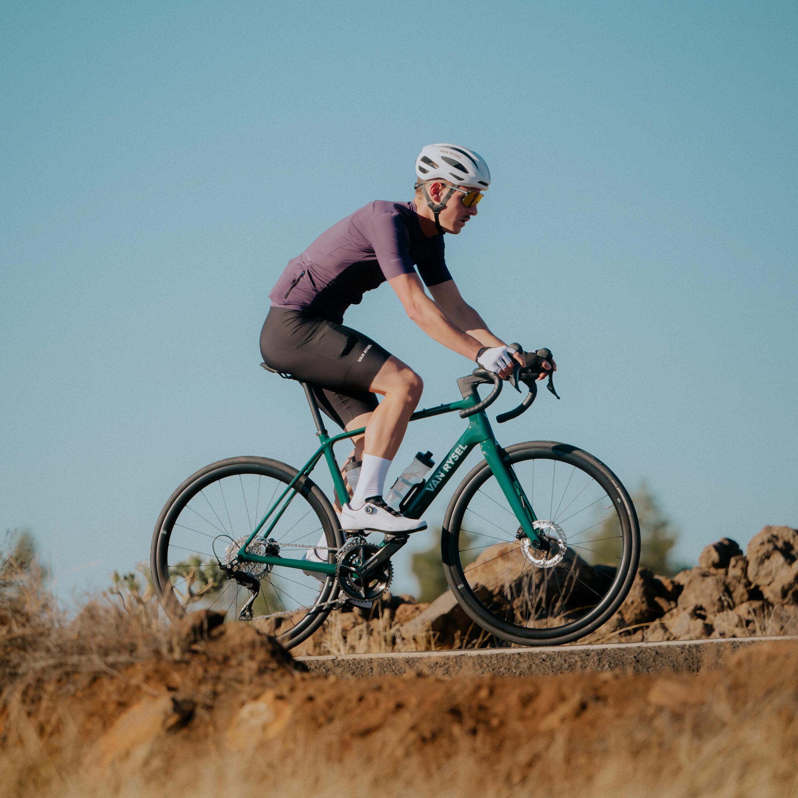 Seconde vie – Vélo de route carbone Shimano 105 2x12v, EDR CF vert