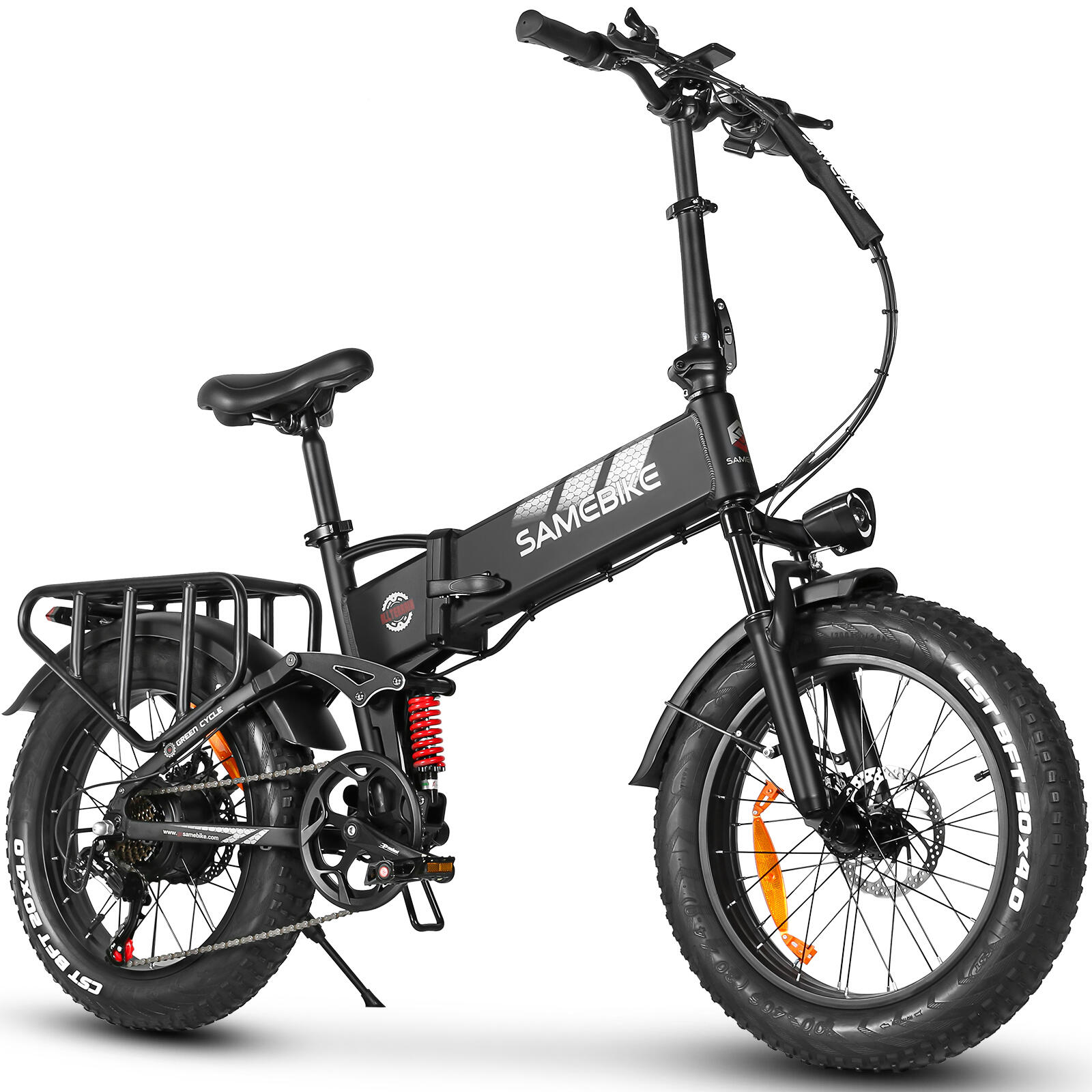 Vélo électrique pliant SAMEBIKE RS-A02 Pro 20 pouces avec batterie 48V 15AH