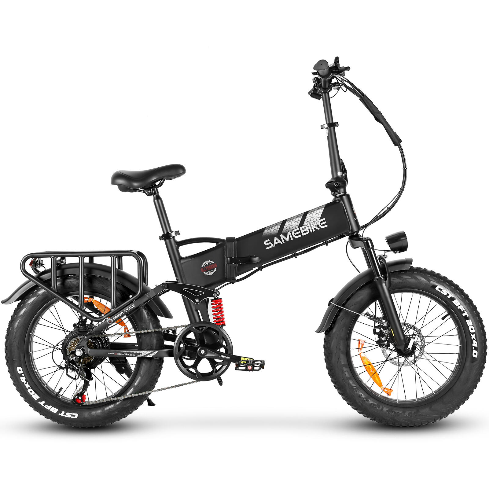 Urbanbiker Mini | VAE pliable | 100KM Automomie | Noir | 20″