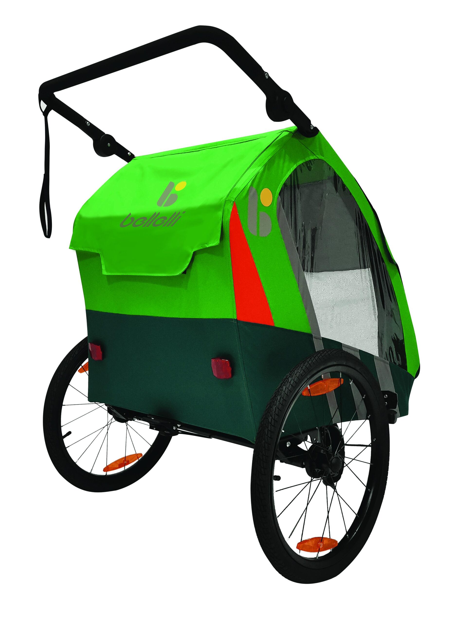 REMORQUE ENFANT 2 PLACES 20′ TRAILBLAZER Light / Green BELLELLI
