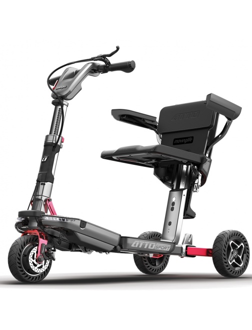 Scooter électrique 3 roues pliable ATTO Sport avec accoudoirs