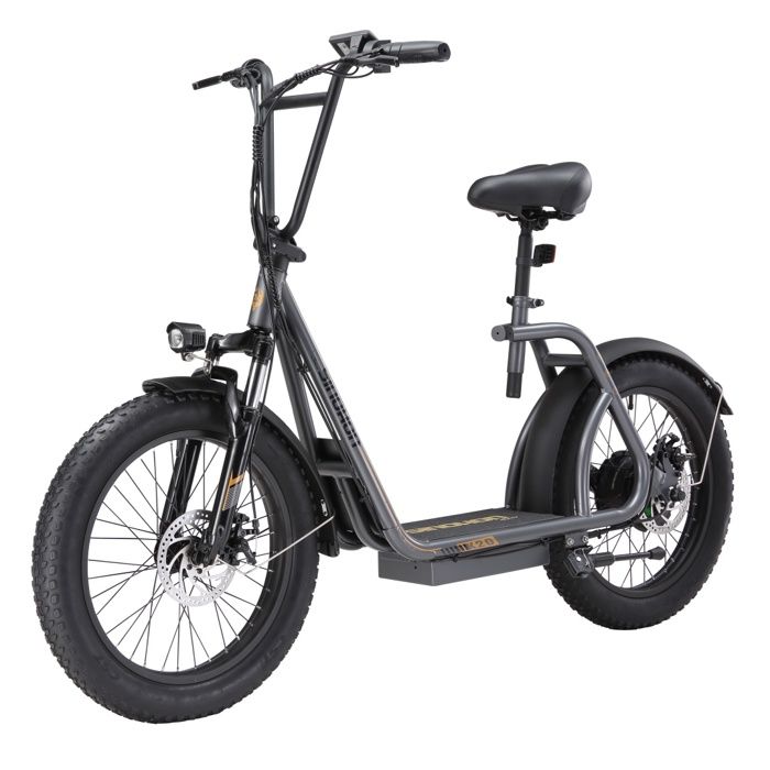 Scooter Électrique Pliable 20″ 250W – Batterie 36V 18Ah – Shimano 7V – Freins Disque – Autonomie 120km