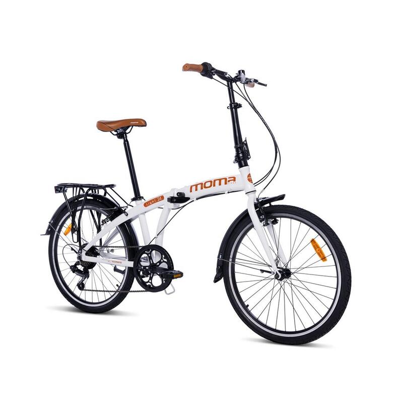 Vélo de Ville Pliant LIGHT 24″, Aluminium, SHIMANO 7v, Selle Comfort