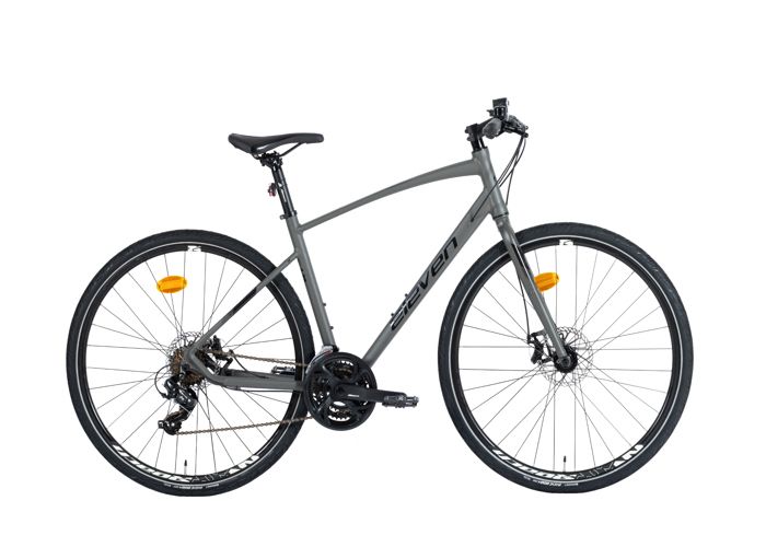 VÉLO ELEVEN FREEZ 1.0 28″ GRIS/NOIR MATE S